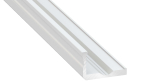 Lumines profile type F lacquered white, 3 m